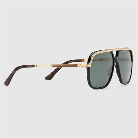 gucci rectangular optical frames|gucci wire frame glasses.